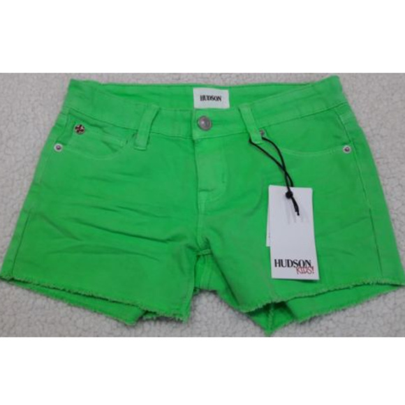 Hudson Jeans Other - Hudson Kids Neon Green Shorts Size 10 NWT
